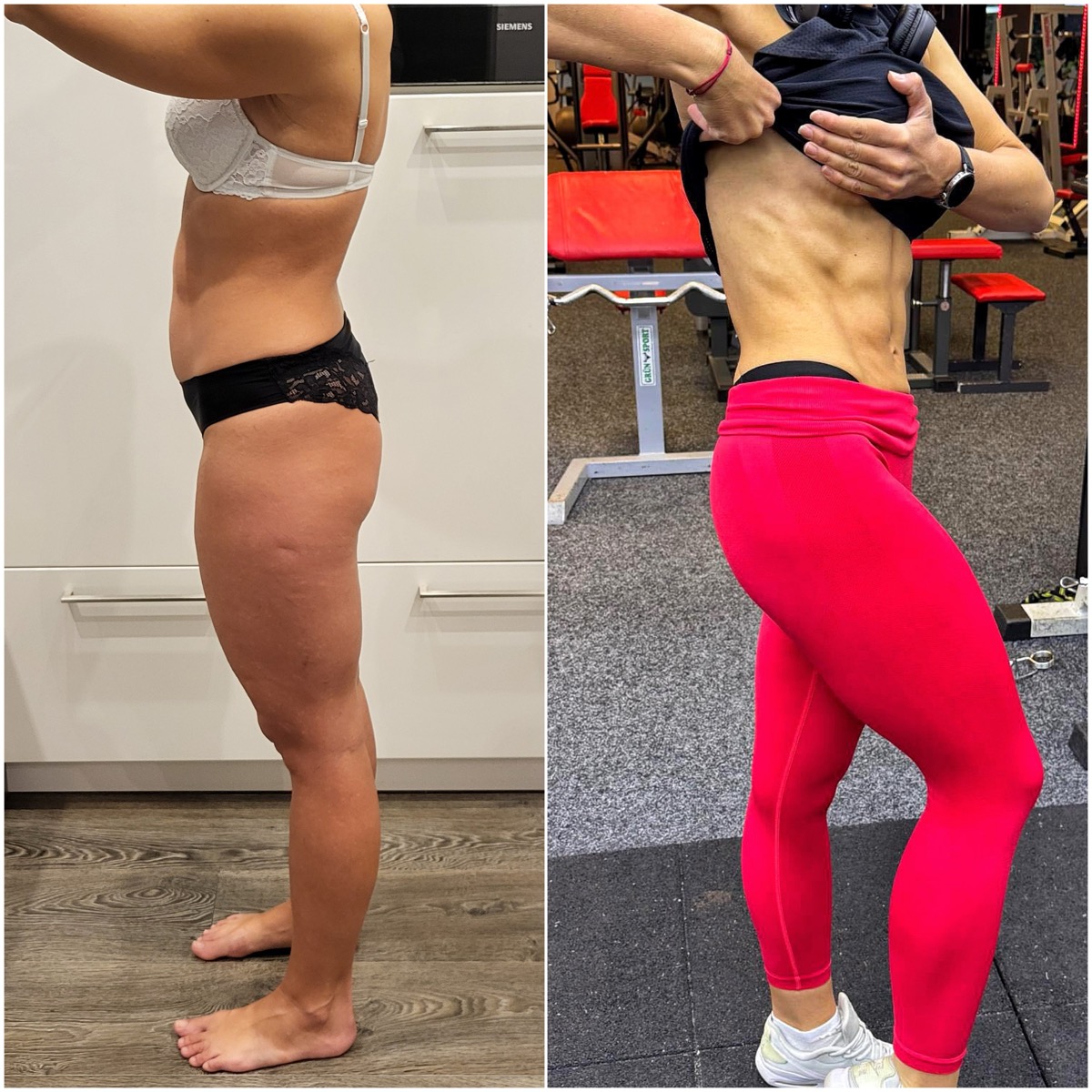 Metamorfoza sylwetki — progres